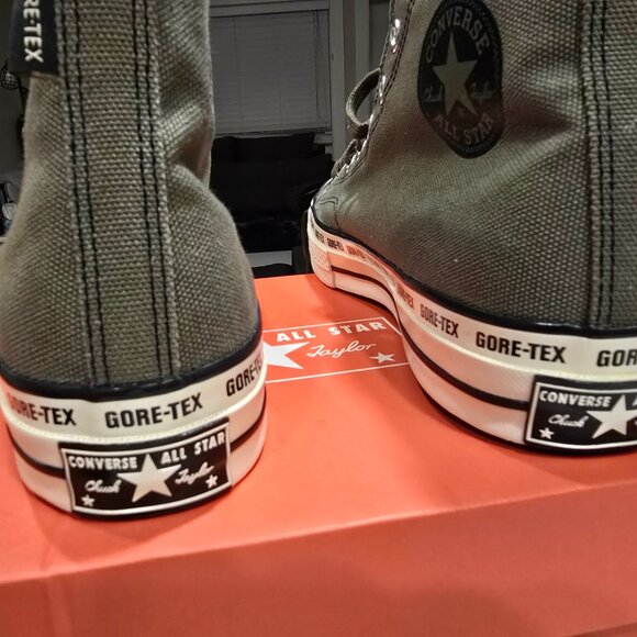 Converse Chuck 70 Gore-Tex High Top Mountain UTILITY BLACK A08566C MENS 10 New - Picture 10 of 15